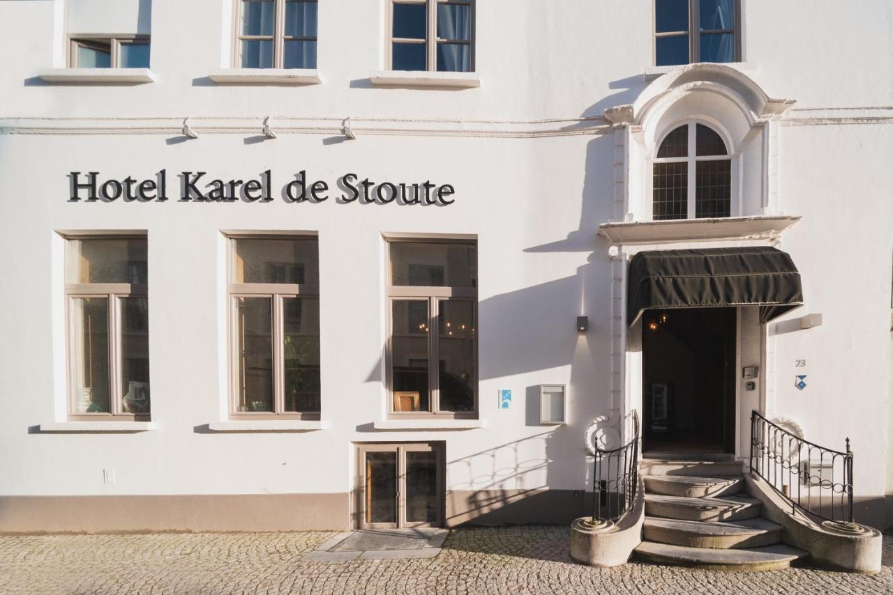 Hotel Karel De Stoute Brujas Exterior foto